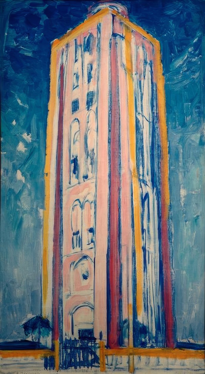 Westkapelle (Niederlande) von Piet Mondrian