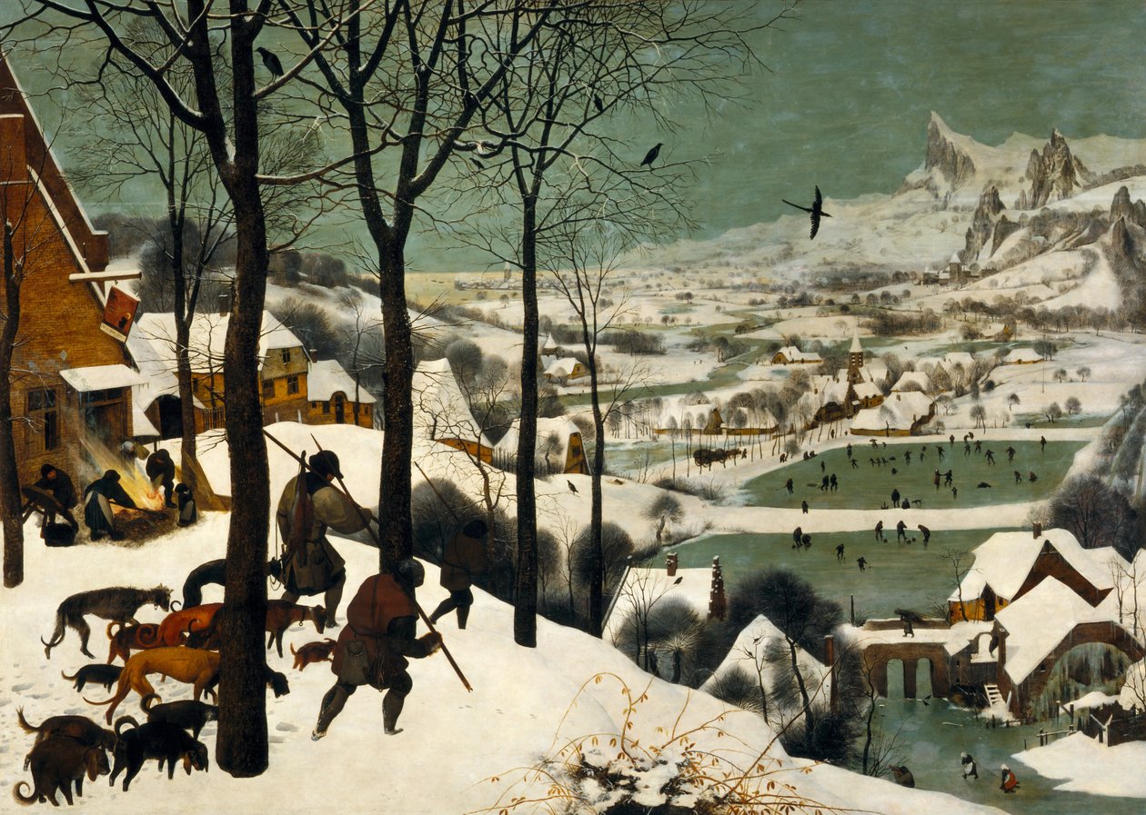 Jäger im Schnee (Winter) von Pieter Bruegel the Elder