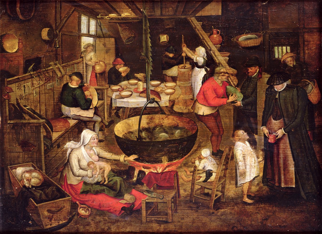 Kücheninterieur von Pieter Bruegel the Elder