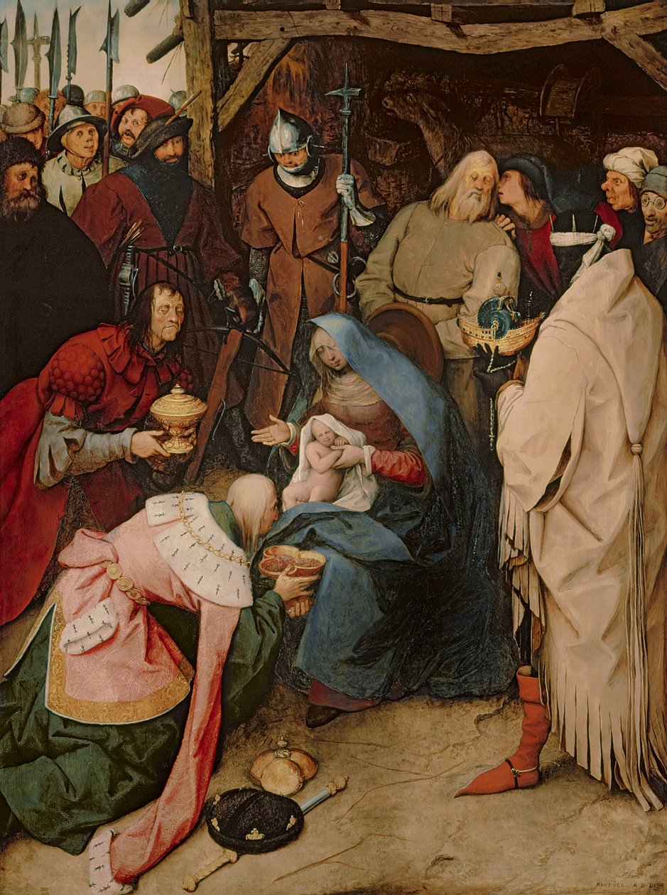 Die Anbetung der Könige, 1564 von Pieter Bruegel the Elder