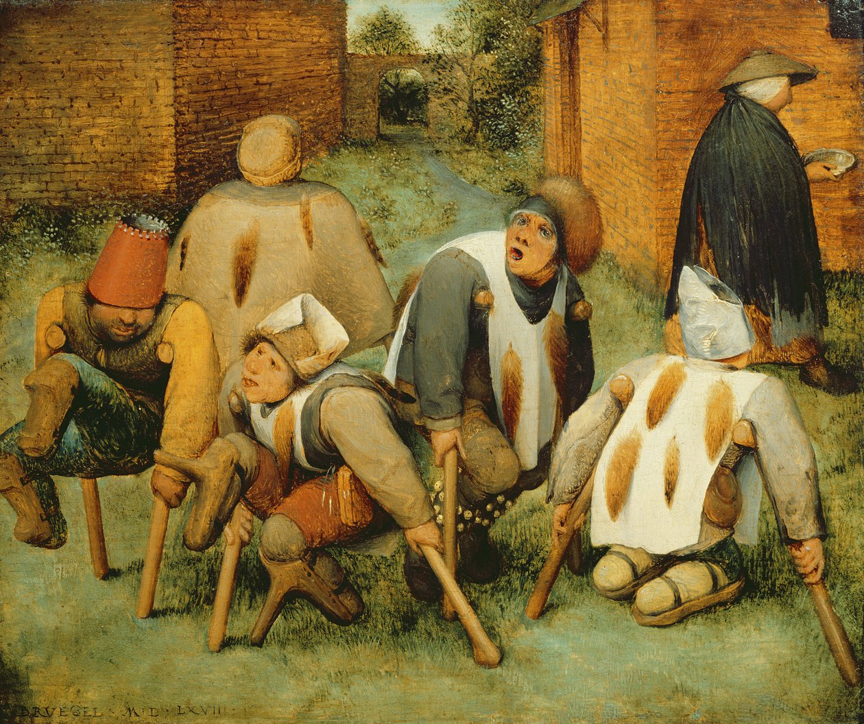 Die Bettler, 1568 von Pieter Bruegel the Elder