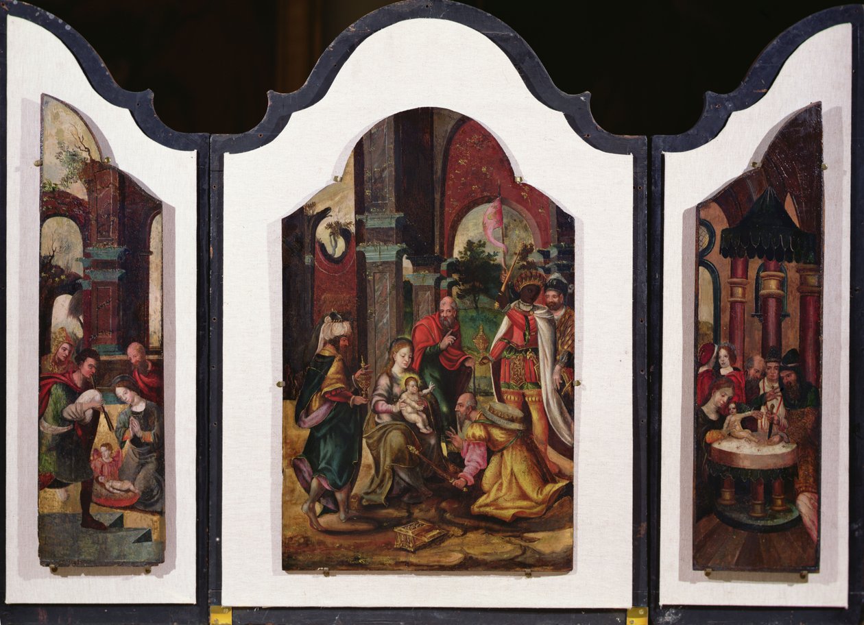 Die Anbetung der Könige von Pieter Coecke van Aelst