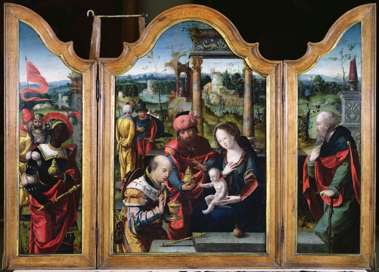 Die Anbetung der Könige von Pieter Coecke van Aelst