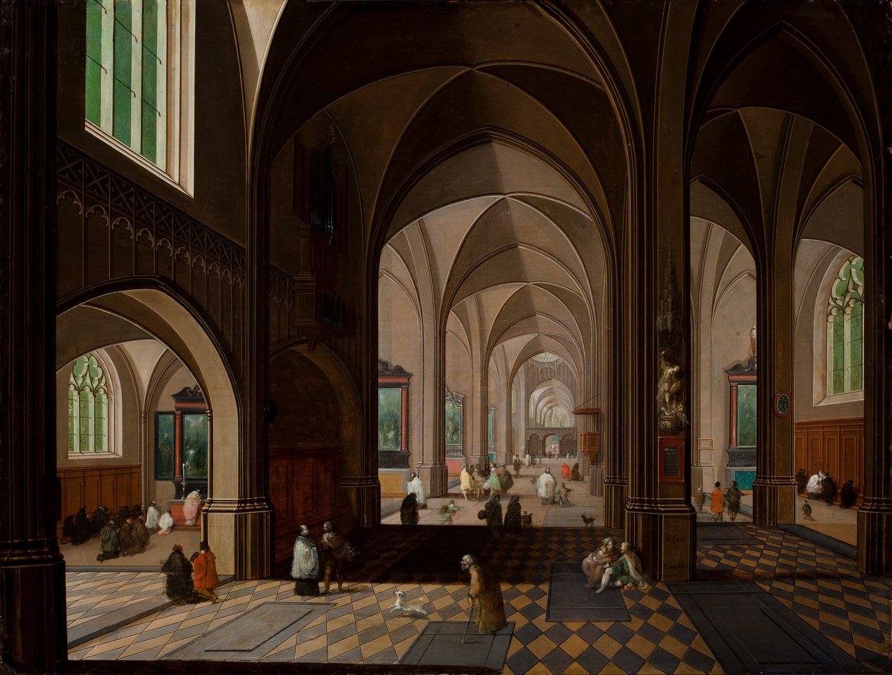 Kircheninneres von Pieter the Younger Neeffs