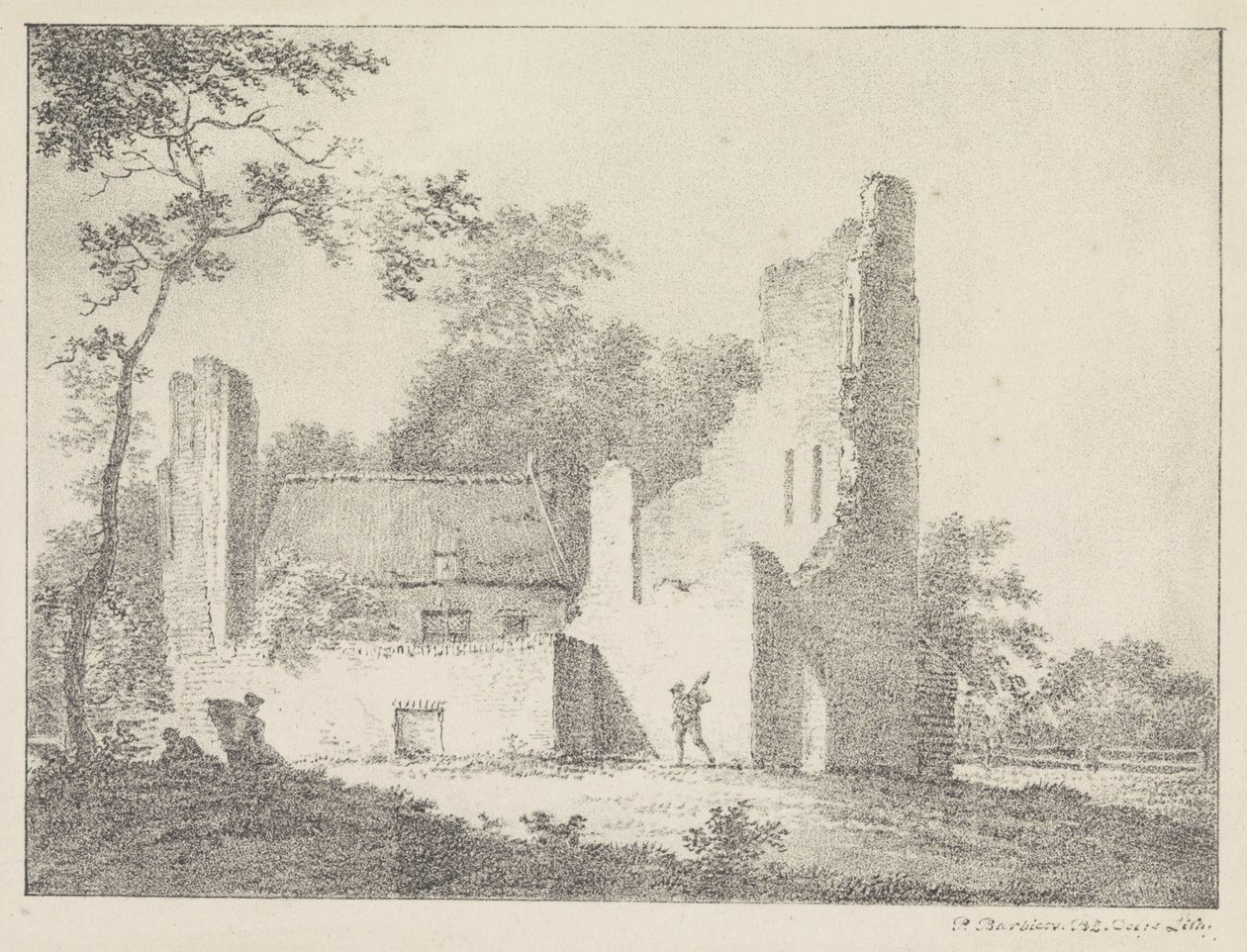 Ruine von Pieter Bartholomeusz. Barbiers