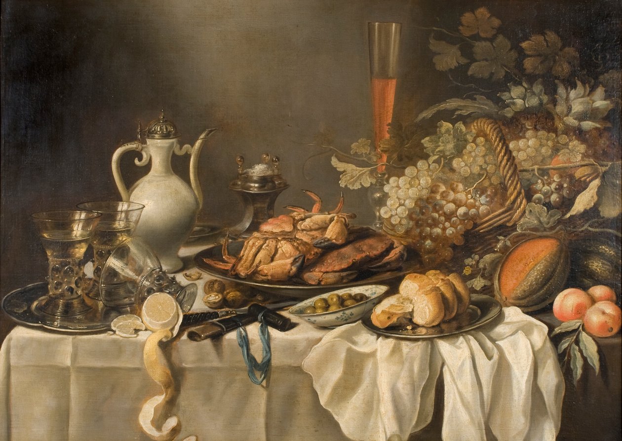 Stillleben von Pieter Claesz