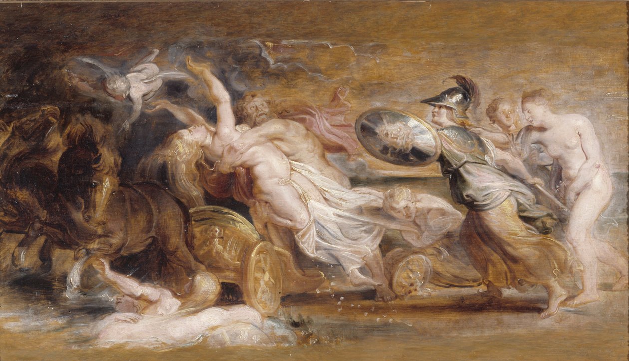 Die Entführung der Proserpina von Peter Paul Rubens