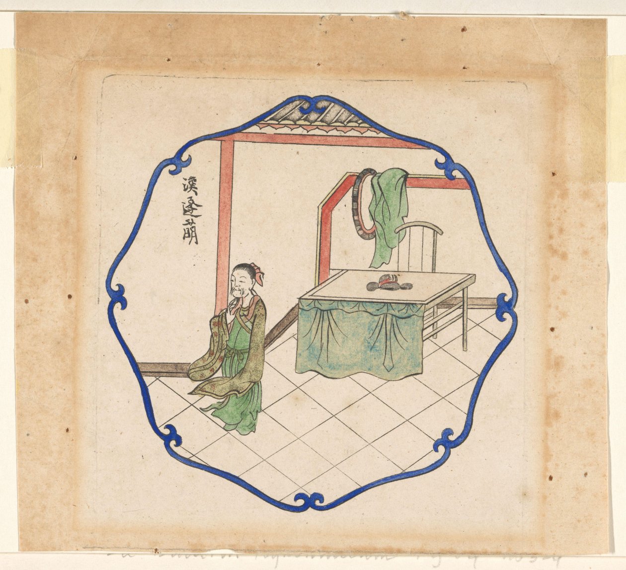 Feng Meng der Han-Dynastie von Pieter Schenk (I)