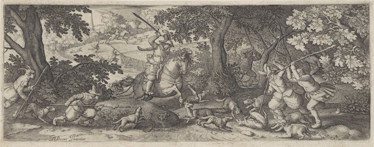 Fuchsjagd von Pieter Serwouters