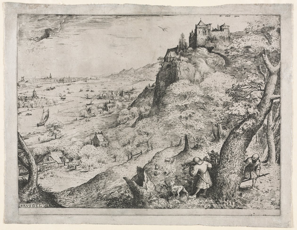 Die Kaninchenjagd von Pieter The Elder Brueghel