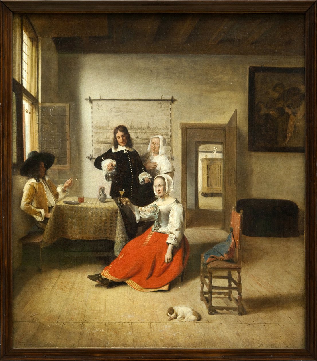 Der Trinker von Pieter de Hooch
