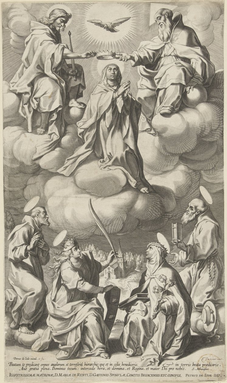 Krönung Mariens von Pieter de Jode (I) (attributed to)