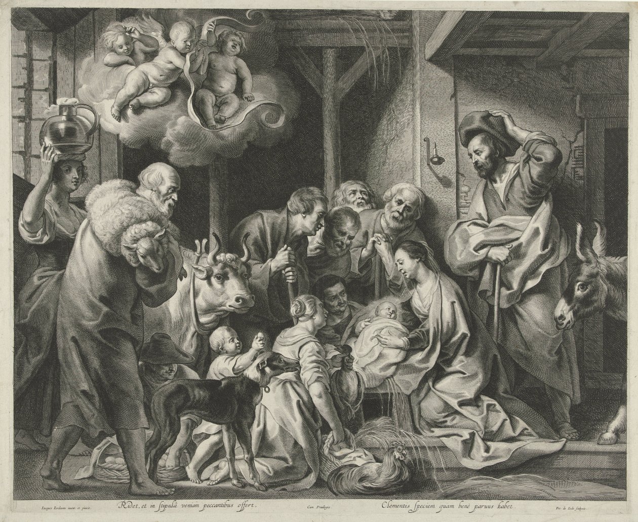 Anbetung der Hirten von Pieter de Jode (II)