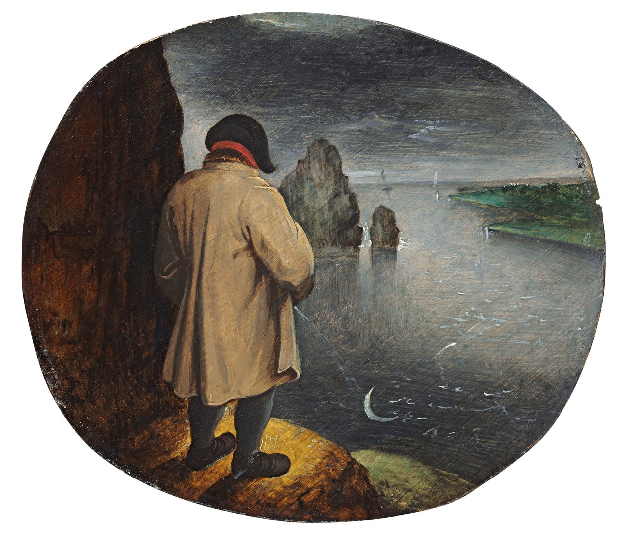 Pissen auf den Mond von Pieter Brueghel the Younger
