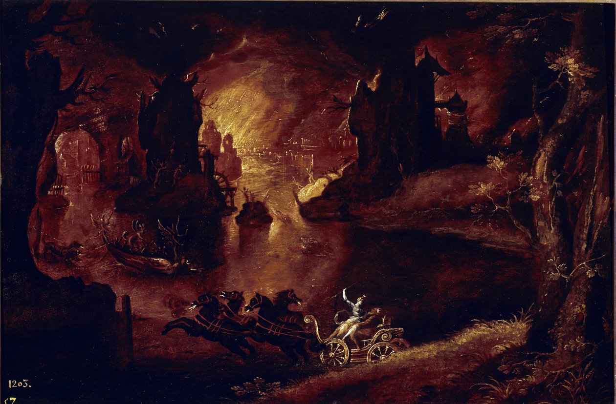 Die Entführung der Proserpina von Pieter the Younger Brueghel