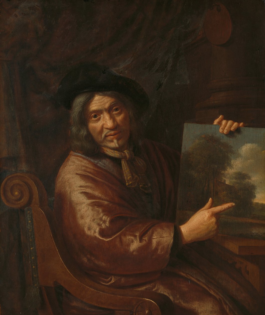 Selbstporträt von Pieter van Asch