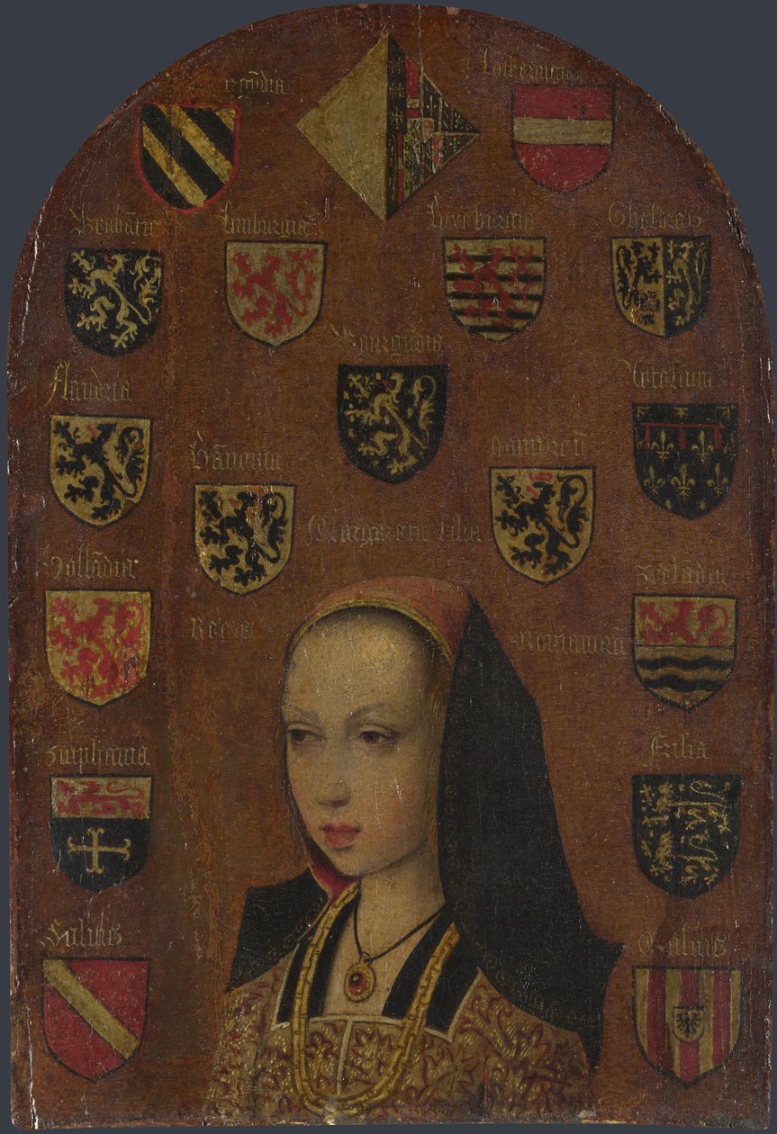 Margarete von Österreich 1480-1530, ca. 1495 von Pieter van Coninxloo