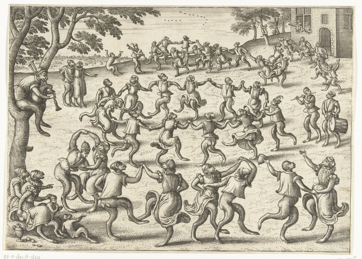 Reigentanz von Pieter van der Borcht (I)