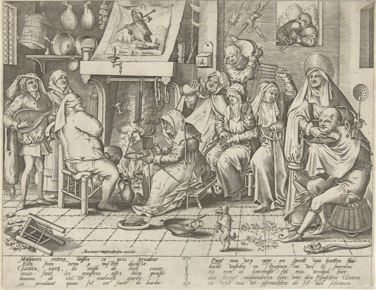 Fastnacht von Pieter van der Heyden