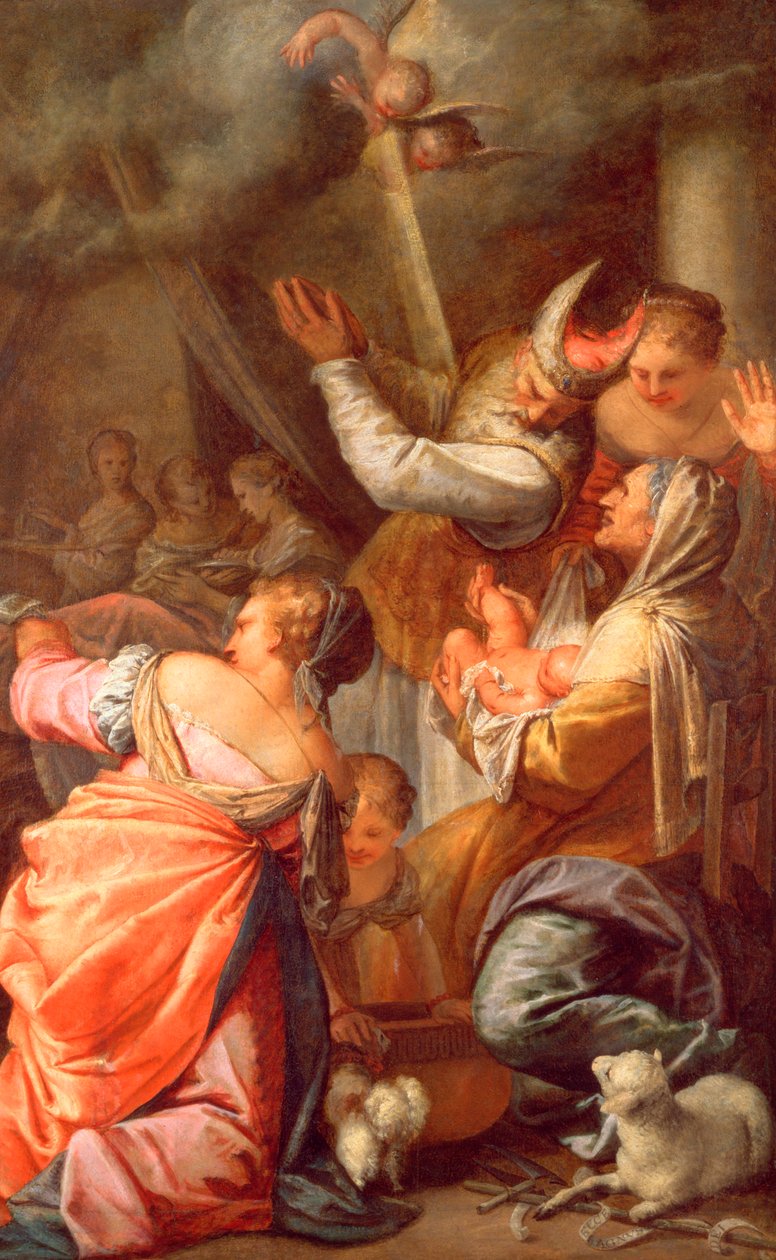 Die Geburt von Johannes dem Täufer von Pietro Liberi