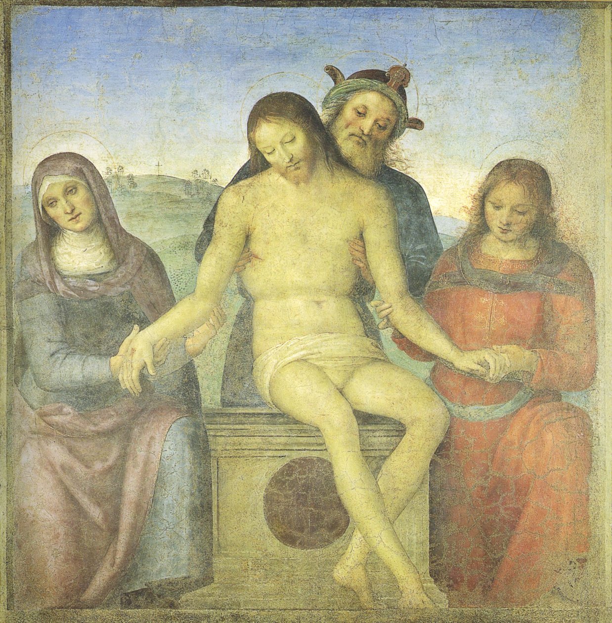 Cristo in Pietà von Pietro Perugino