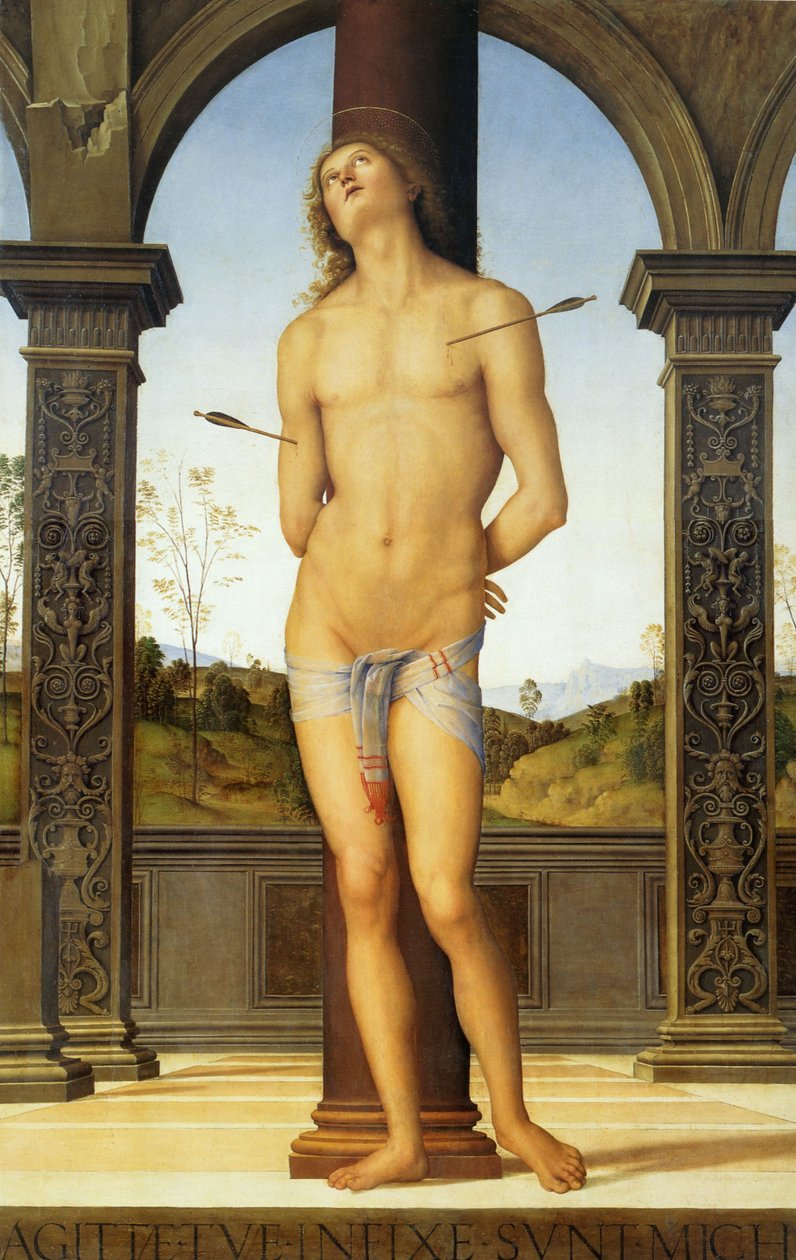 Heiliger Sebastian von Pietro Perugino