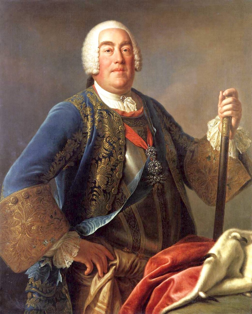 König August III. von Polen von Pietro Antonio Rotari