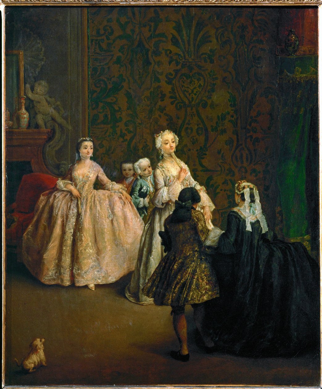 Die Präsentation von Pietro (manner of) Longhi