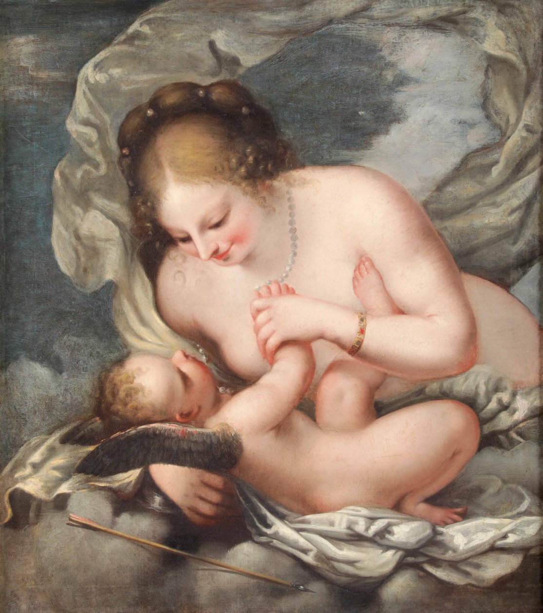 Venus und Amor von Pietro Liberi