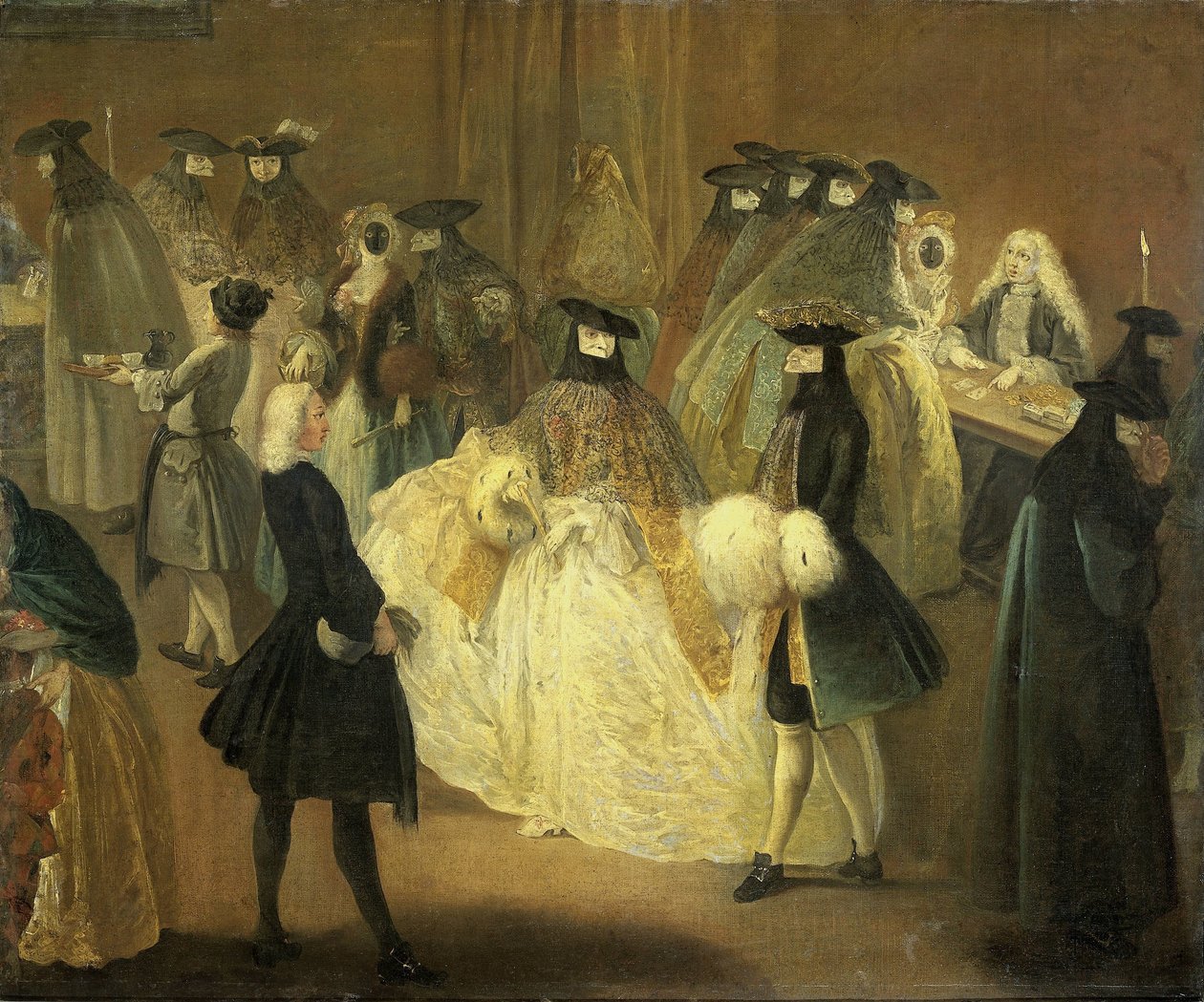 Das Kasino von Pietro Longhi (follower of)