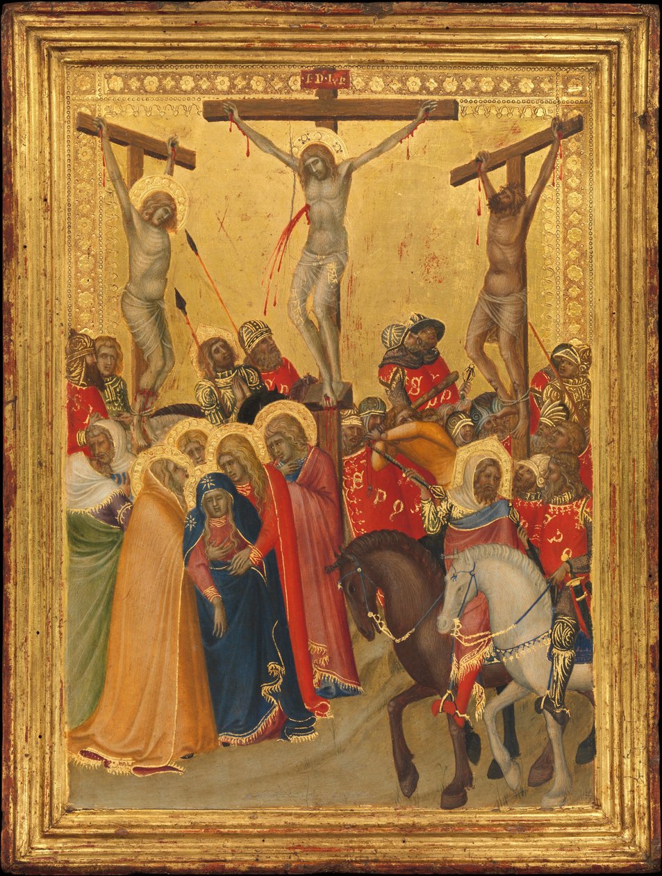 Die Kreuzigung, 1340er Jahre von Pietro Lorenzetti