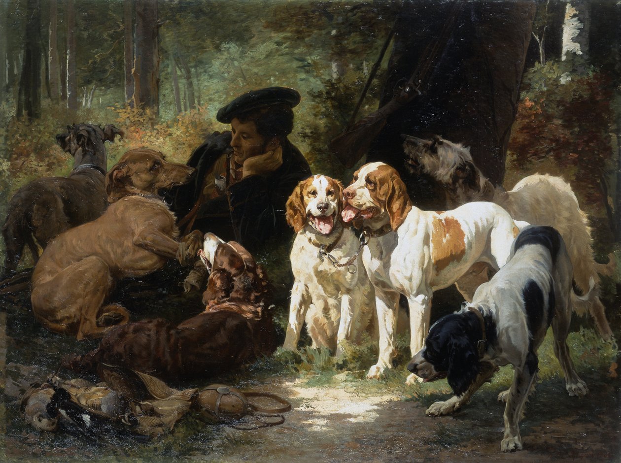 Nach der Jagd von Pietro Morgari
