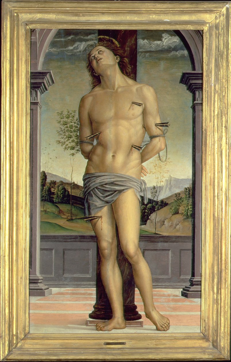 Heiliger Sebastian von Pietro Perugino