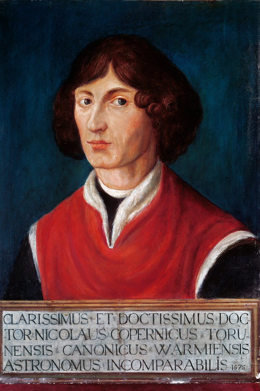 Porträt von Nikolaus Kopernikus von Polish School