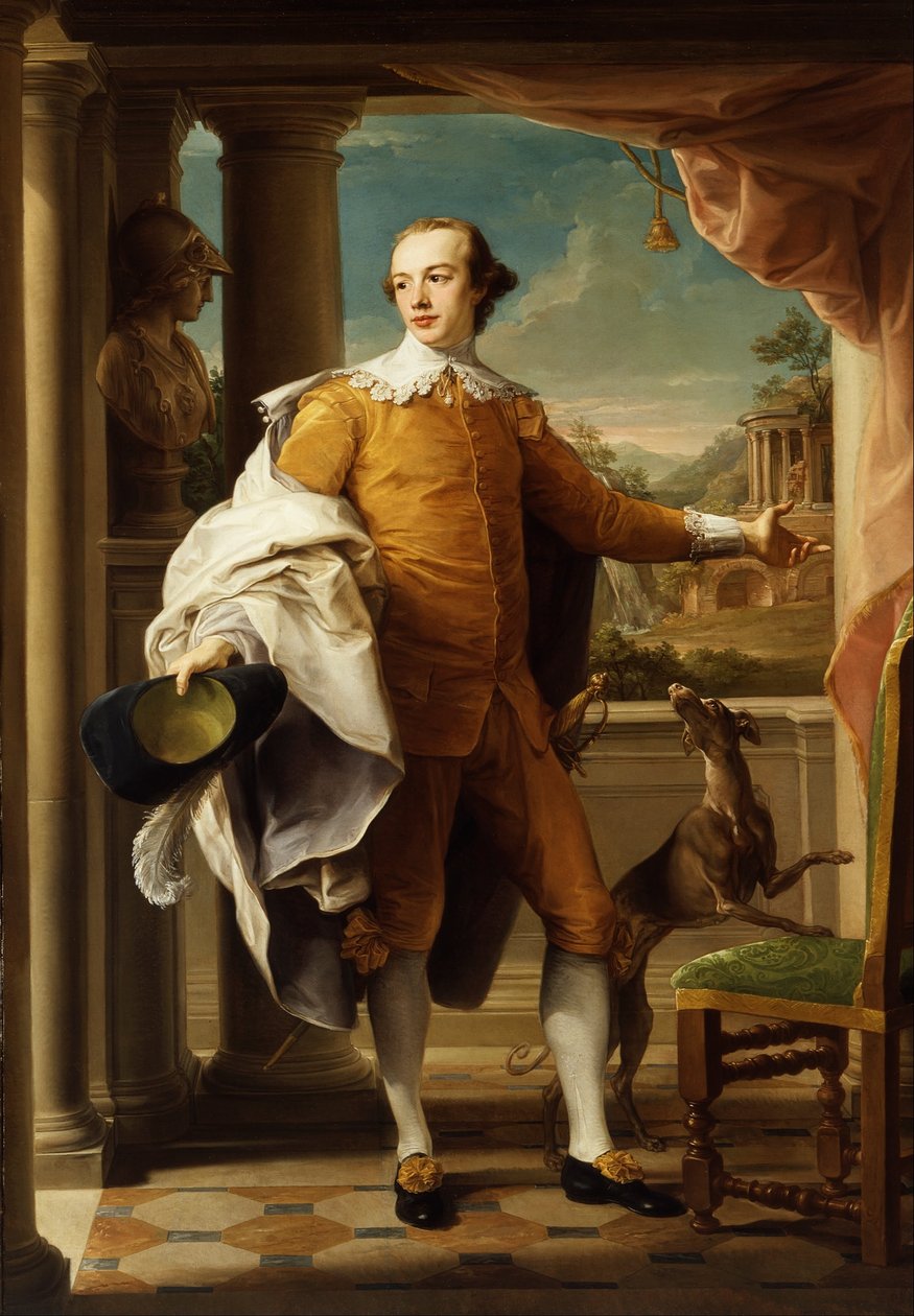 Porträt von Sir Wyndham Knatchbull-Wyndham von Pompeo Batoni
