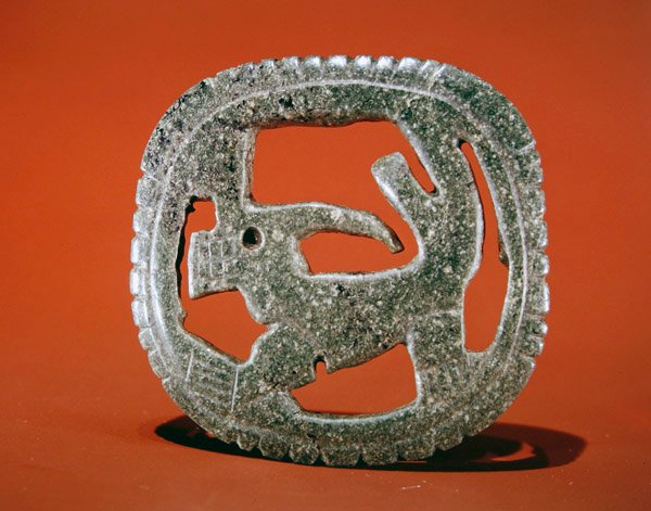 Durchbrochene Tierplakette, aus Guacimo, Linea Vieja Gebiet von Pre Columbian Pre Columbian