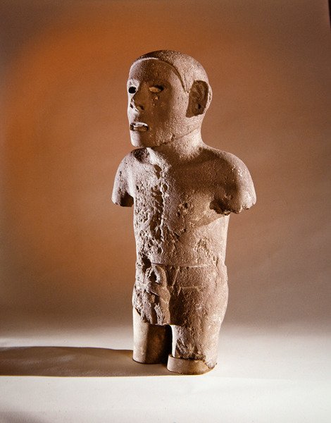 Stehende Figur, Azteken-Kultur von Pre Columbian Pre Columbian