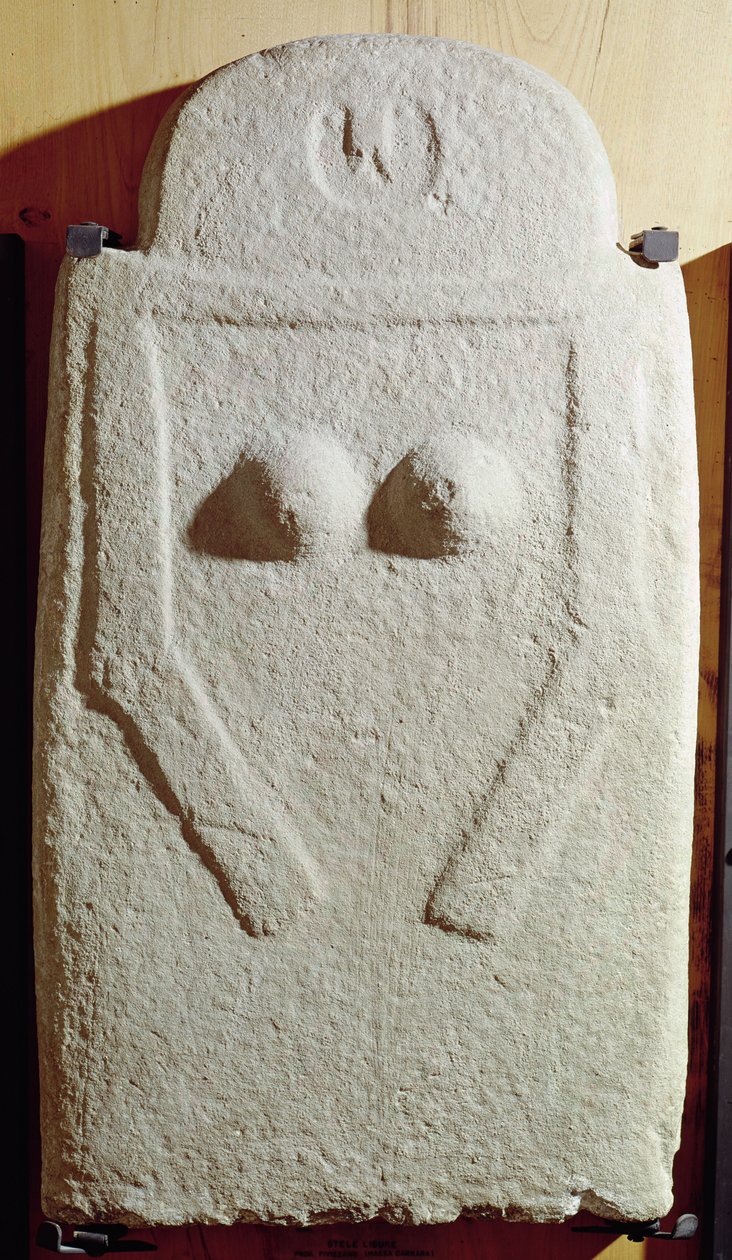 Statue Menhir von Prehistoric