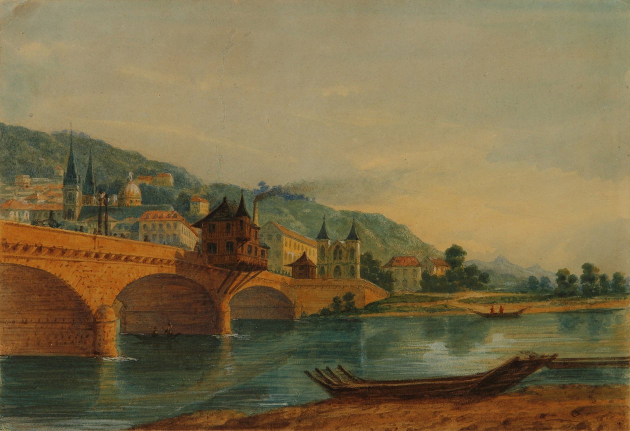Landschaft (Schweiz) von Prilidiano Pueyrredon