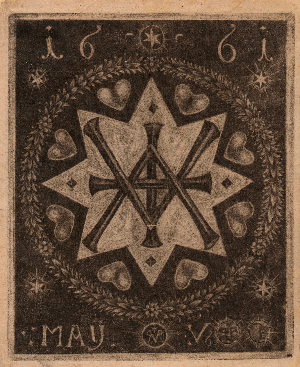 Freimaurersymbol von Prince Rupert