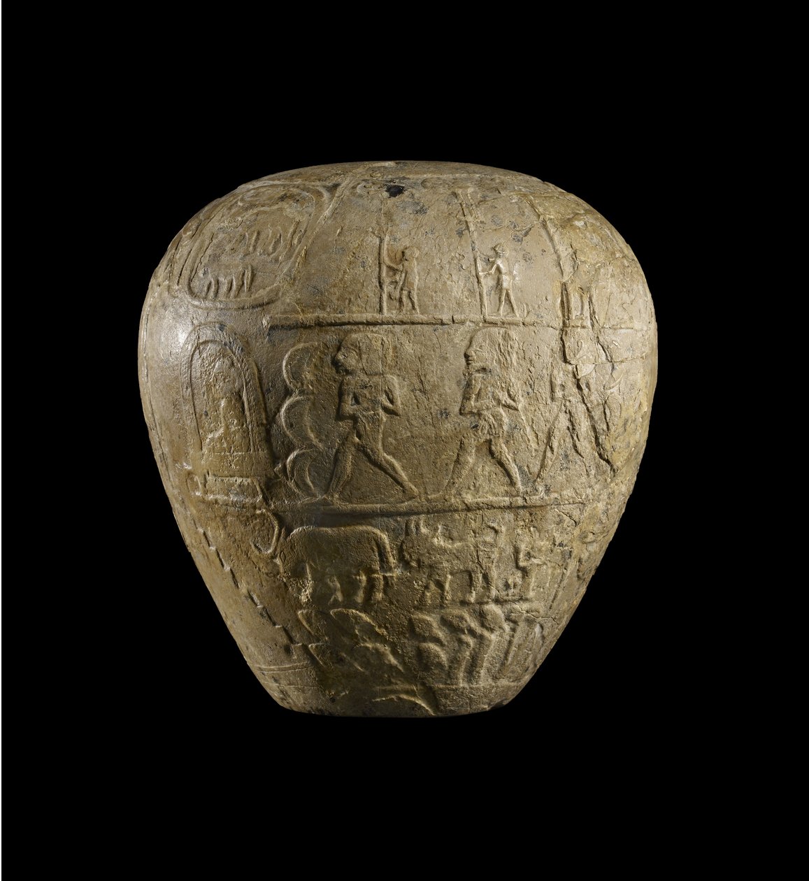 Streitkolbenkopf von Narmer von Protodynastic Period Egyptian