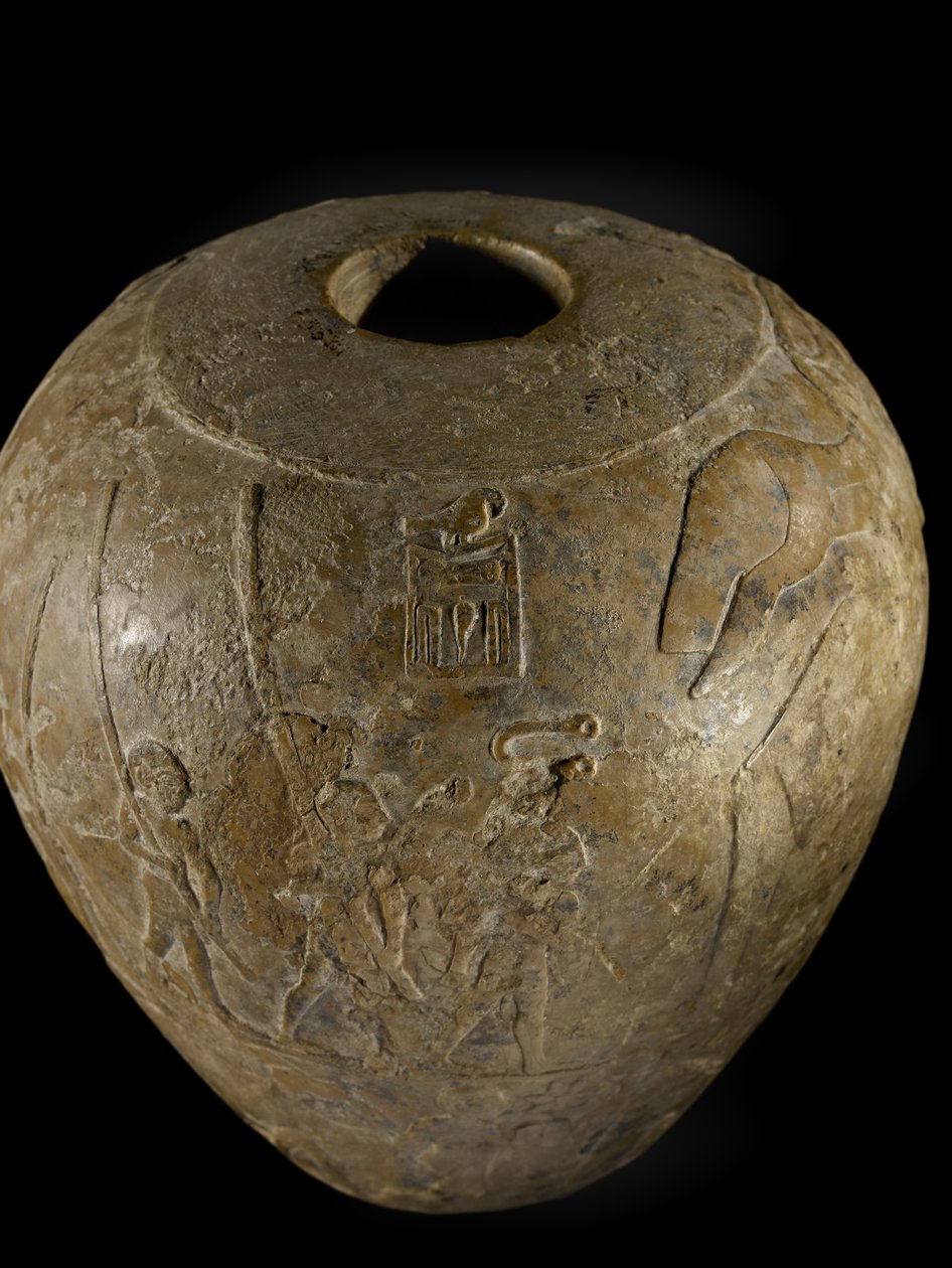 Streitkolbenkopf von Narmer von Protodynastic Period Egyptian