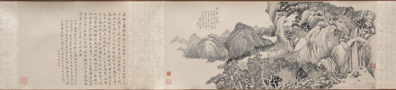 Traumreise zum Berg Tiantai von Qian Du