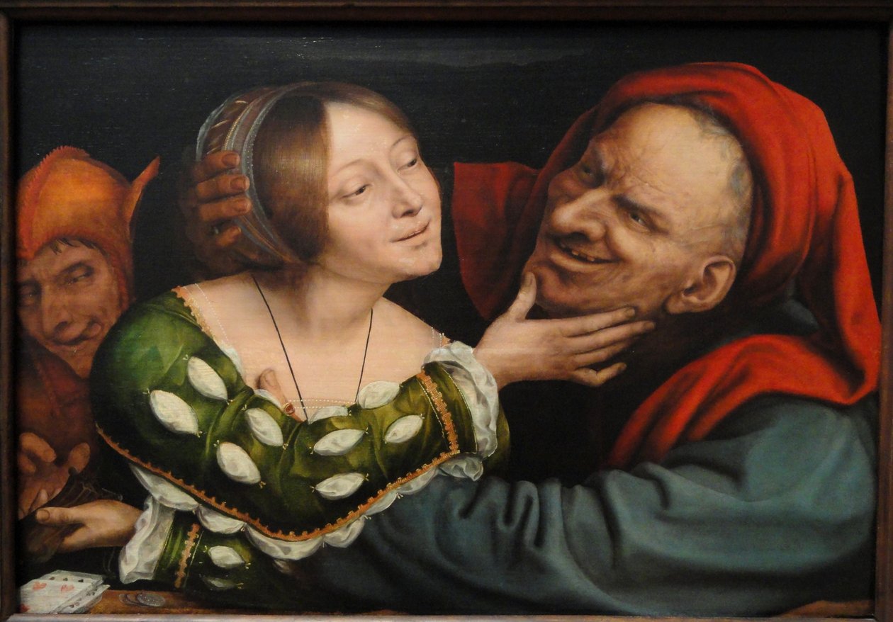 Ungleiches Liebespaar von Quentin Matsys