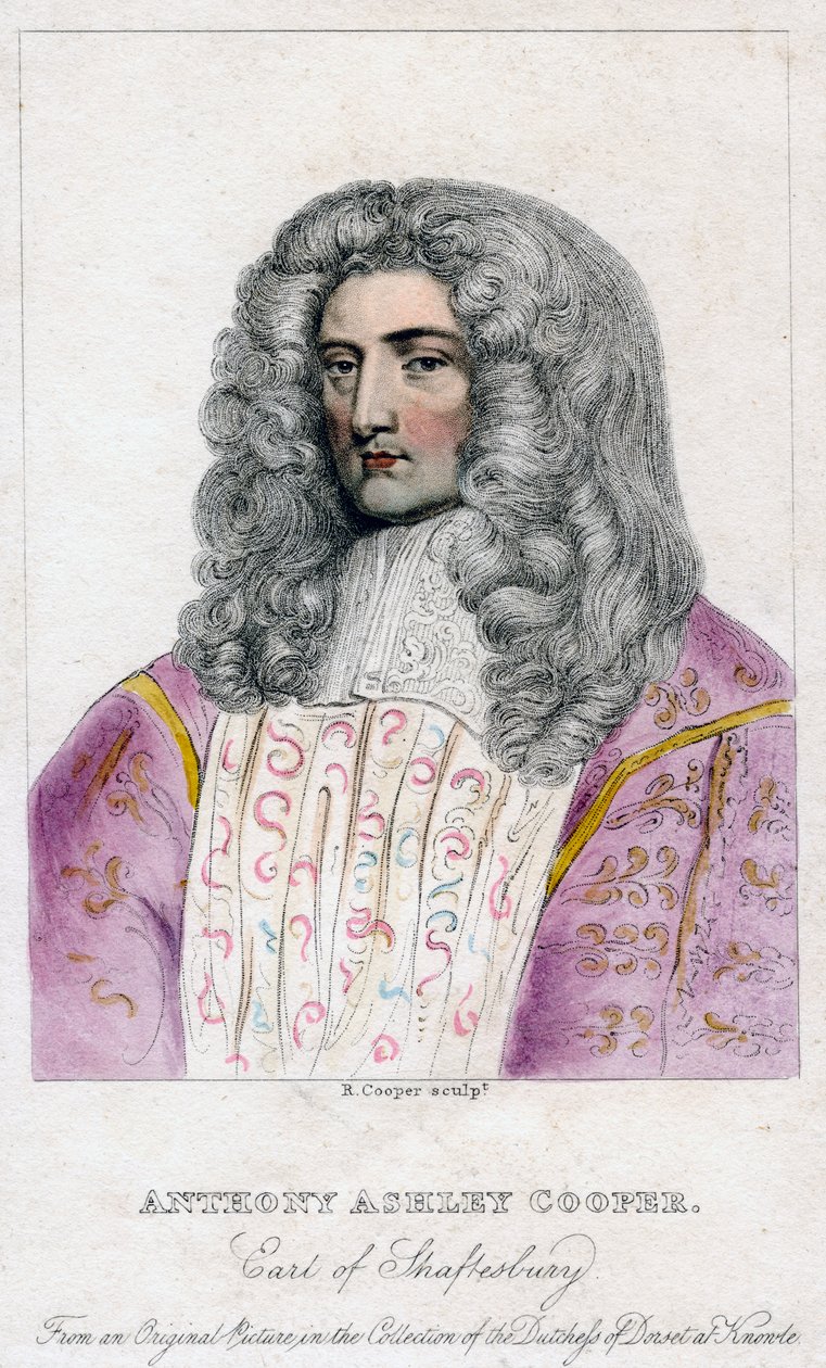 Anthony Ashley-Cooper, Earl of Shaftesbury von R. Cooper