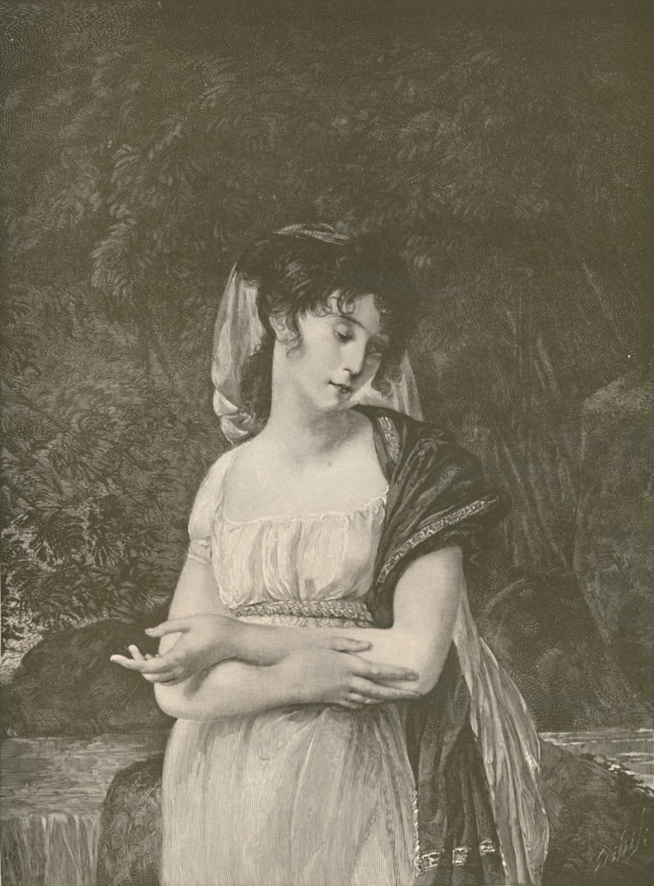 Mme. Lucien Bonaparte, 1800, 1896 von R. G. Tietze