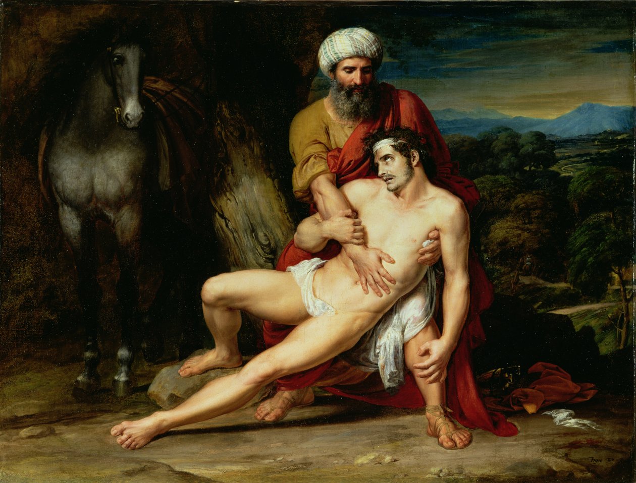 Der barmherzige Samariter von Rafael Tejeo