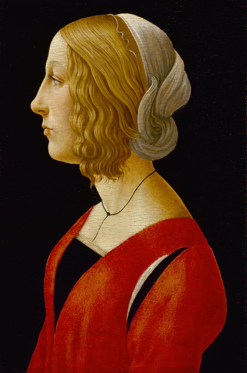 Büste einer jungen Frau, ca. 1485-90 von Raffaellino del Garbo