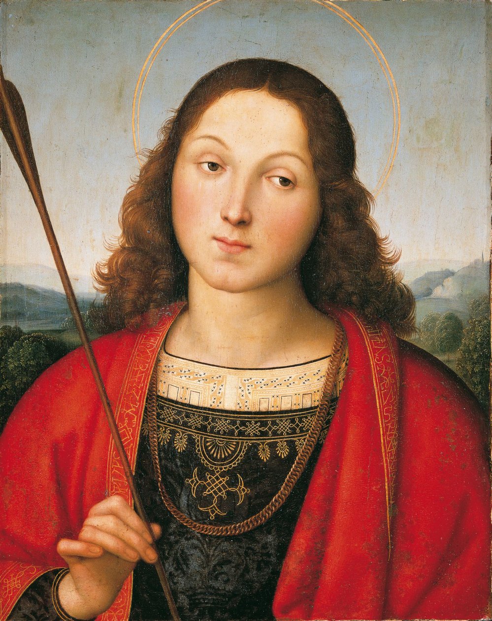 Hl. Sebastian von Raffaello Sanzio Raphael