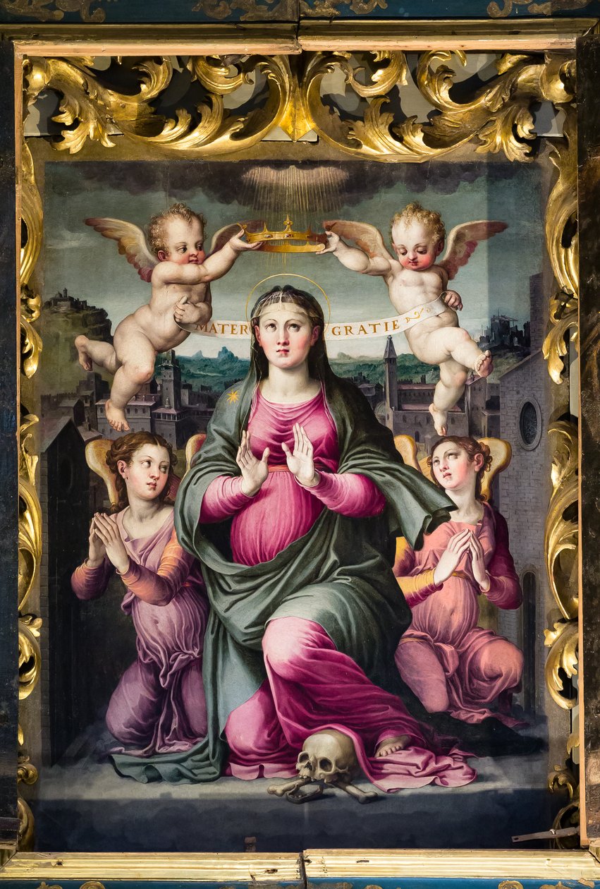 Madonna delle Grazie von Raffaello dal Colle